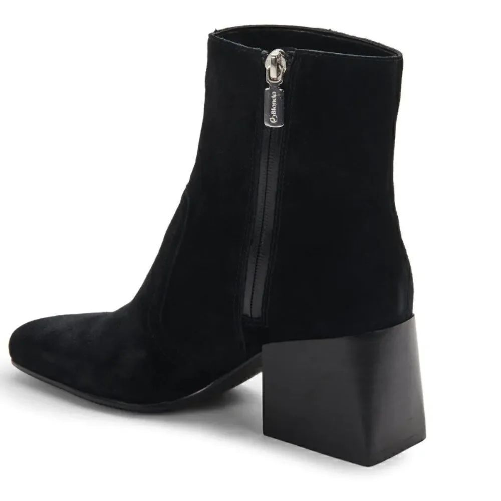 Women’s Blondo Salome Waterproof Suede Black Boots, Size 10 NWOB